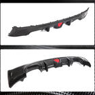 BMW 2 серия F22/F23 2014-2021 гг. Задний Диффузор Бампера V2 для F22/F23 M-Sport, Карбон фото 5