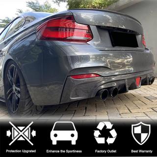 Задний Диффузор Бампера V2 для F22/F23 M-Sport, Карбон BMW 2 серия F22/F23 2014-2021 гг. фото 3