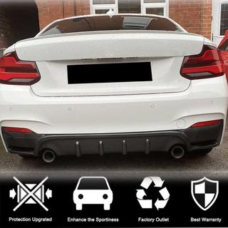 Диффузор заднего бампера V4 (для F22/F23 M-Sport, Карбон) BMW 2 серия F22/F23 2014-2021 гг. фото 3