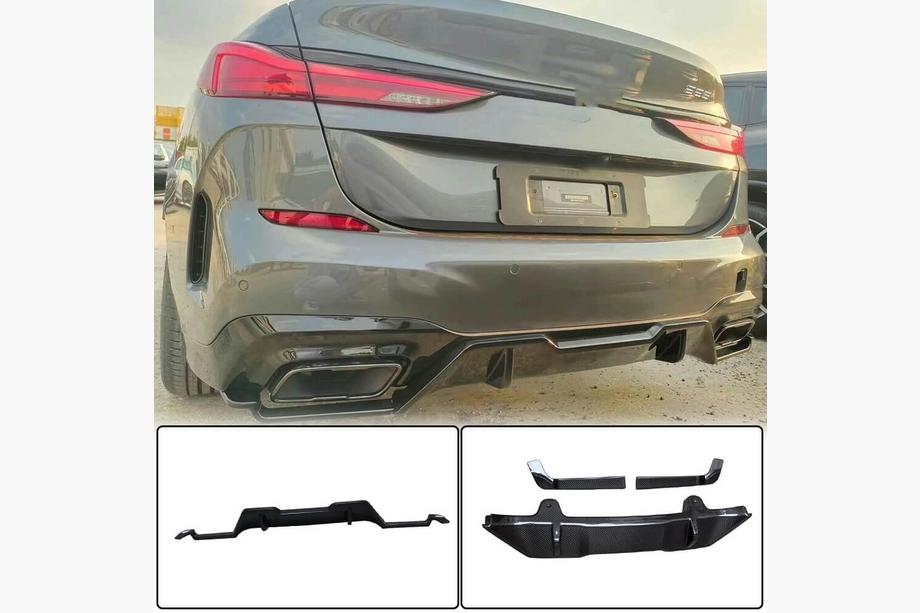 BMW 2 серия Gran Coupe F44 2020-2024 гг. Диффузор Заднего Бампера Карбон Фото 1