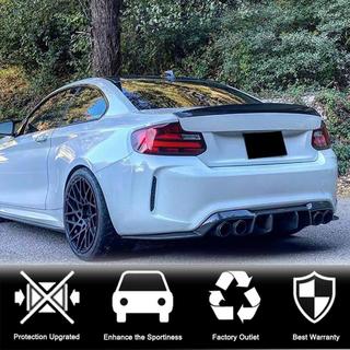 Задний диффузор V2 для F87 M2/M2C, Карбон BMW 2 серия F22/F23 2014-2021 гг. фото 2