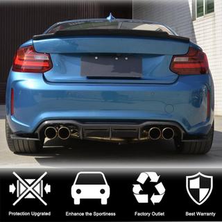 Задний Диффузор V3 (для F87 M2/M2C, Карбон) BMW 2 серия F22/F23 2014-2021 гг. фото 2