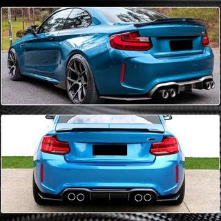 Задний Диффузор V3 (для F87 M2/M2C, Карбон) BMW 2 серия F22/F23 2014-2021 гг. фото 4