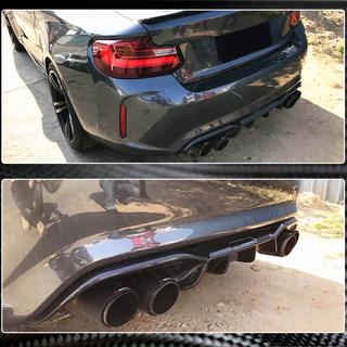 Задний диффузор V4 для F87 M2/M2C, Карбон BMW 2 серия F22/F23 2014-2021 гг. фото 3