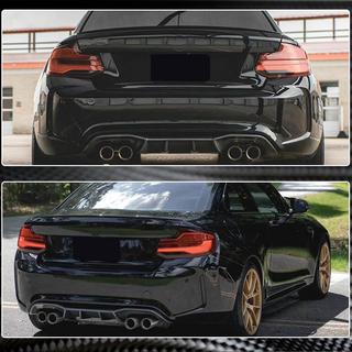 Задний диффузор V6 (для F87 M2/M2C, Карбон) BMW 2 серия F22/F23 2014-2021 гг. фото 4
