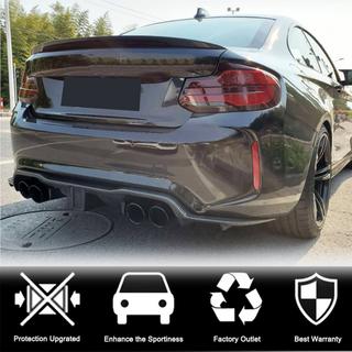Задний Диффузор V7 (для F87 M2/M2C, Карбон) BMW 2 серия F22/F23 2014-2021 гг. фото 2