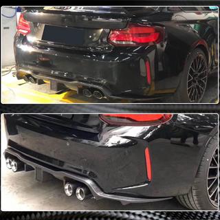 Задний Диффузор V7 (для F87 M2/M2C, Карбон) BMW 2 серия F22/F23 2014-2021 гг. фото 3
