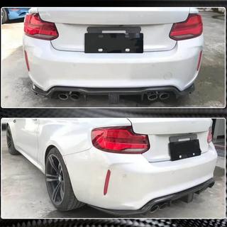 Задний Диффузор V7 (для F87 M2/M2C, Карбон) BMW 2 серия F22/F23 2014-2021 гг. фото 4