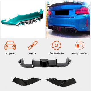Задний Диффузор V8 (для F87 M2/M2C, Карбон) BMW 2 серия F22/F23 2014-2021 гг. фото 2