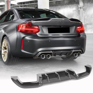 Задний диффузор V5 для F87 M2/M2C, Карбон BMW 2 серия F22/F23 2014-2021 гг. фото 1