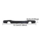 BMW 3 серия E90/E91 2005-2011 гг. Диффузор заднего бампера для E90 M-Sport, Карбон фото 8