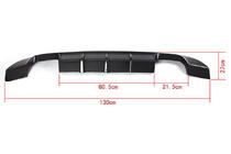 BMW 3 серия E92/E93 2006–2013 гг. Диффузор заднего бампера V1 (для M-Sport, Карбон) фото 5