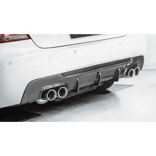 Диффузор заднего бампера V1 (для M-Sport, Карбон) BMW 3 серия E92/E93 2006–2013 гг. фото 2