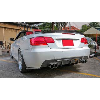 Диффузор заднего бампера V1 (для M-Sport, Карбон) BMW 3 серия E92/E93 2006–2013 гг. фото 3