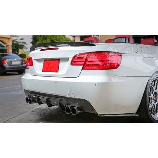 Диффузор заднего бампера V1 (для M-Sport, Карбон) BMW 3 серия E92/E93 2006–2013 гг. фото 4