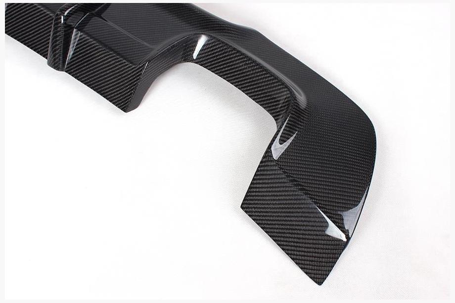 BMW 3 серия E92/E93 2006–2013 гг. Диффузор заднего бампера V1 (для M-Sport, Карбон) Фото 7