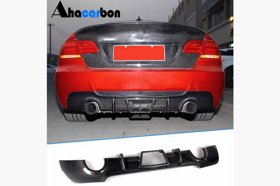 BMW 3 серия E92/E93 2006–2013 гг. Диффузор заднего бампера (для M-Sport, Карбон) Image