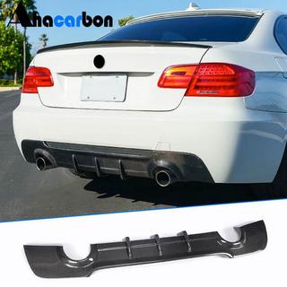 Диффузор заднего бампера V2 (для M-Sport, Карбон) BMW 3 серия E92/E93 2006–2013 гг. фото 1