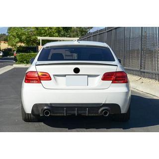 Диффузор заднего бампера V2 (для M-Sport, Карбон) BMW 3 серия E92/E93 2006–2013 гг. фото 2
