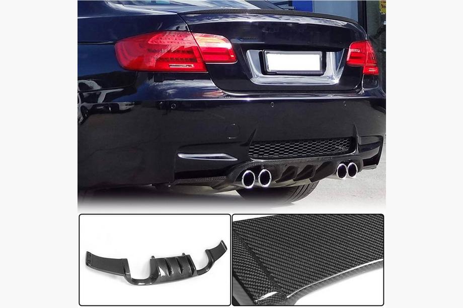 BMW 3 серия E92/E93 2006–2013 гг. Задний диффузор Hamann-Style (для M3, Карбон) Image