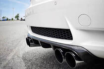 BMW 3 серия E92/E93 2006–2013 гг. Задний диффузор H2-Style (для M3, Карбон) фото 2