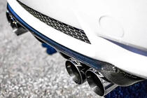 BMW 3 серия E92/E93 2006–2013 гг. Задний диффузор H2-Style (для M3, Карбон) фото 4