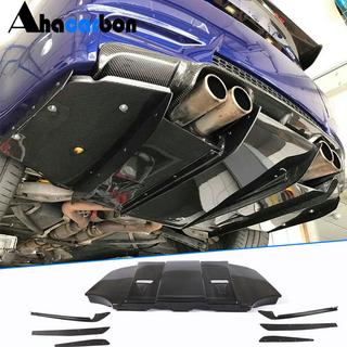 Задний диффузор V6 (для M3, Карбон) BMW 3 серия E92/E93 2006–2013 гг. фото 1
