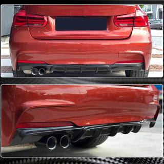 Задний диффузор V5 для F30 M-Sport, Карбон BMW 3 серия F30/F31 2012-2019 гг. фото 3