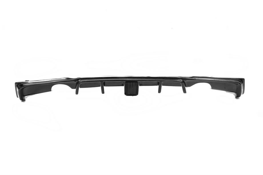 BMW 3 серия F30/F31 2012-2019 гг. Диффузор заднего бампера V2 для F30 M-Sport, Карбон Фото 4