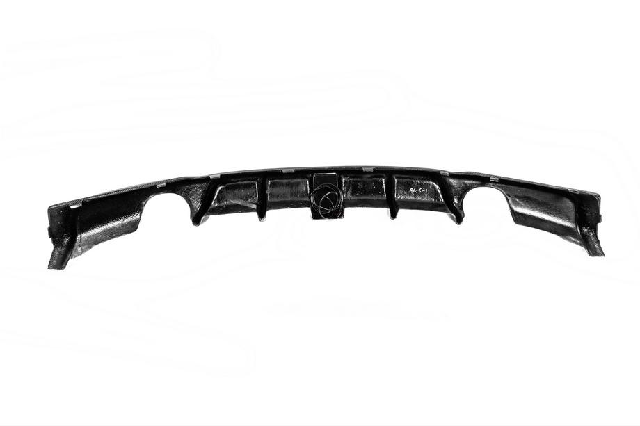BMW 3 серия F30/F31 2012-2019 гг. Диффузор заднего бампера V2 для F30 M-Sport, Карбон Фото 8
