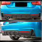 BMW 4 серия F32/F33/F36 2012-2020 гг. Диффузор заднего бампера Carbon ABS V5 (M-Sport) фото 4