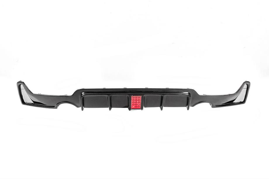 BMW 4 серия F32/F33/F36 2012-2020 гг. Задний диффузор V8 (для M-Sport, карбон) Фото 4