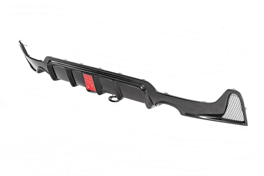 BMW 4 серия F32/F33/F36 2012-2020 гг. Задний диффузор V8 (для M-Sport, карбон) Фото 5