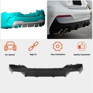Задний диффузор V2 для G22/G23 M-Sport, Карбон BMW 4 серия G22/23/26 2020- гг. фото 2