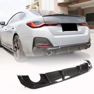 Задний диффузор V1 для G26 M-Sport, Карбон BMW 4 серия G22/23/26 2020- гг. фото 1