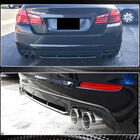 BMW 5 серия F10/F11 2010–2016 гг. Диффузор заднего бампера для F10 Base 2010-2013, Карбон фото 4