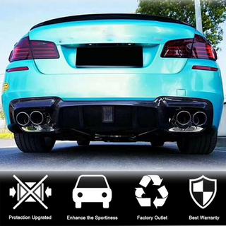 Задний диффузор V2 для F10 M-Sport, Карбон BMW 5 серия F10/F11 2010–2016 гг. фото 3