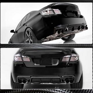 Задний диффузор V3 для F10 M-Sport, Карбон BMW 5 серия F10/F11 2010–2016 гг. фото 3