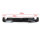BMW 5 серия F10/F11 2010–2016 гг. Задний диффузор V5 для F10 M-Sport, Карбон фото 6