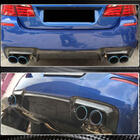 BMW 5 серия F10/F11 2010–2016 гг. Диффузор заднего бампера Карбон V4 (для M5) фото 4