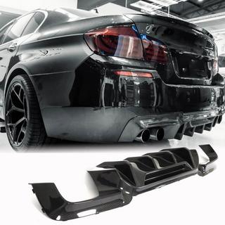 Задний Диффузор Бампера V3 для F10 M5, Карбон BMW 5 серия F10/F11 2010–2016 гг. фото 1