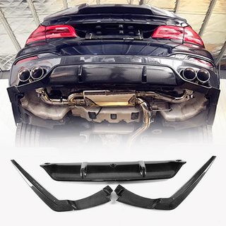 Диффузор заднего бампера V6 (для M-Sport, карбон) BMW 5 серия G30/G31 2017–2023 гг. фото 1