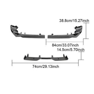 Диффузор заднего бампера (для M-Sport, Карбон) BMW 5/i5 серия G60/G60E/G61 2023- гг. фото 3