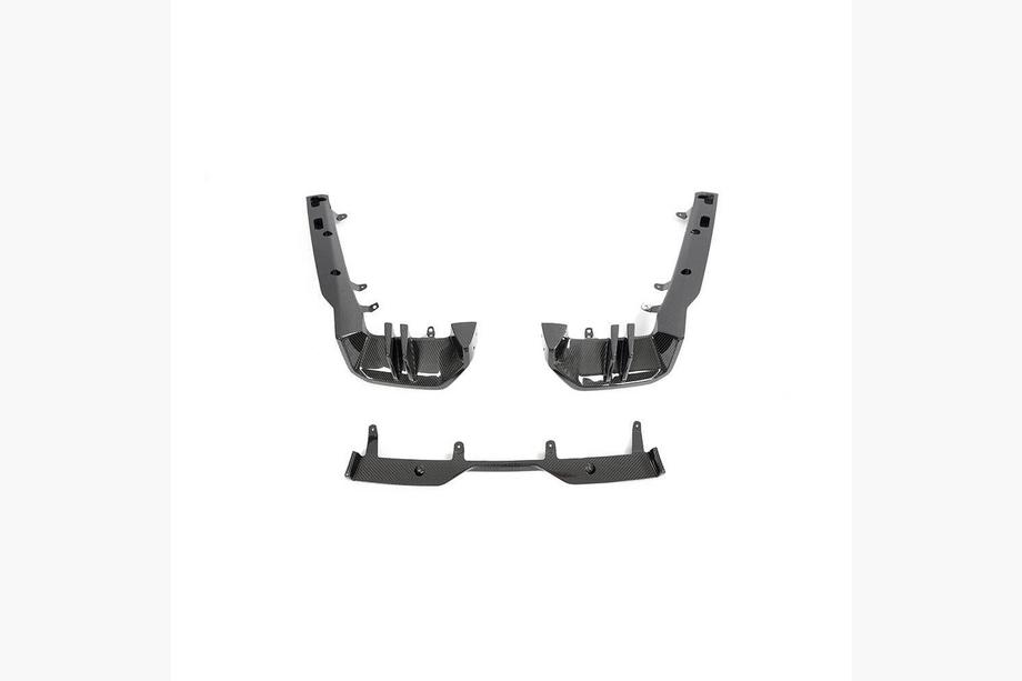 BMW 5/i5 серия G60/G60E/G61 2023- гг. Диффузор заднего бампера (для M-Sport, Карбон) Фото 8