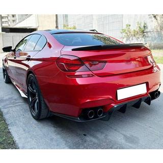 Диффузор заднего бампера V1 (для M6, Карбон) BMW 6 серия F12/F13/F06 2011-2018 гг. фото 2
