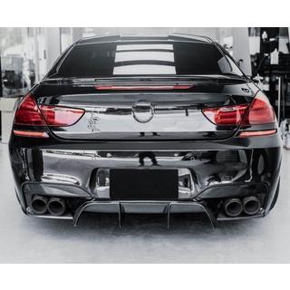 Диффузор заднего бампера V1 (для M6, Карбон) BMW 6 серия F12/F13/F06 2011-2018 гг. фото 4