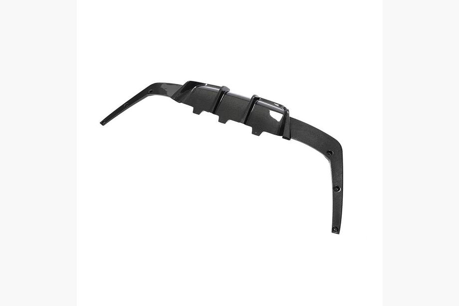 BMW 6 серия F12/F13/F06 2011-2018 гг. Диффузор заднего бампера V1 (для M6, Карбон) Фото 13