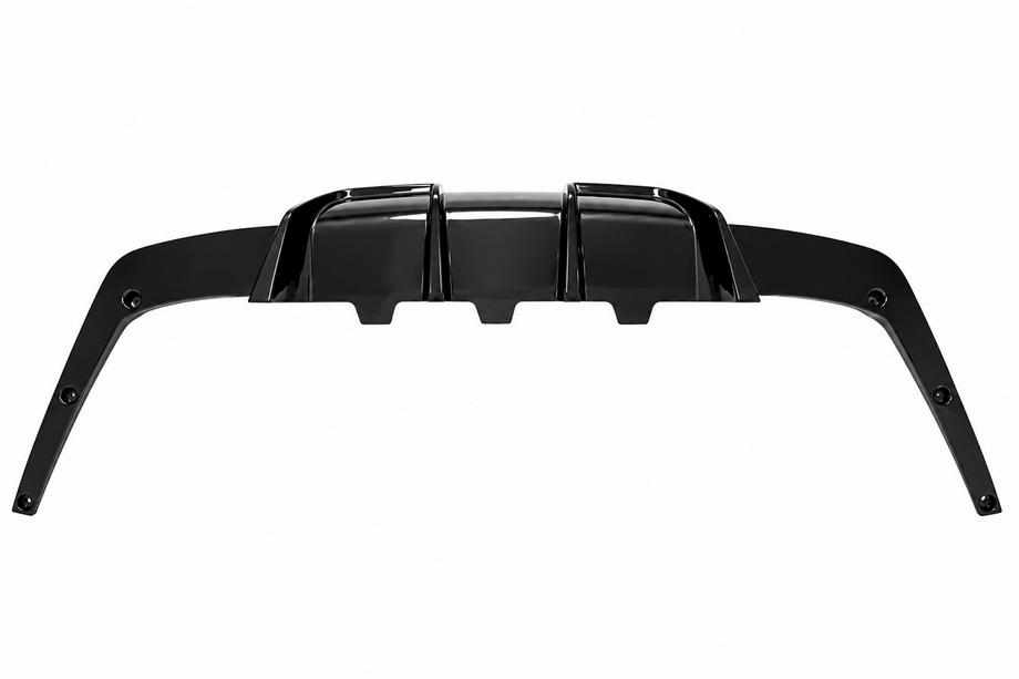 BMW 6 серия F12/F13/F06 2011-2018 гг. Диффузор заднего бампера V1 (для M6, Карбон) Фото 2