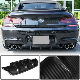 Диффузор заднего бампера V2 (для M6, Карбон) BMW 6 серия F12/F13/F06 2011-2018 гг. фото 1