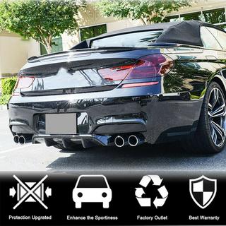 Диффузор заднего бампера V2 (для M6, Карбон) BMW 6 серия F12/F13/F06 2011-2018 гг. фото 2
